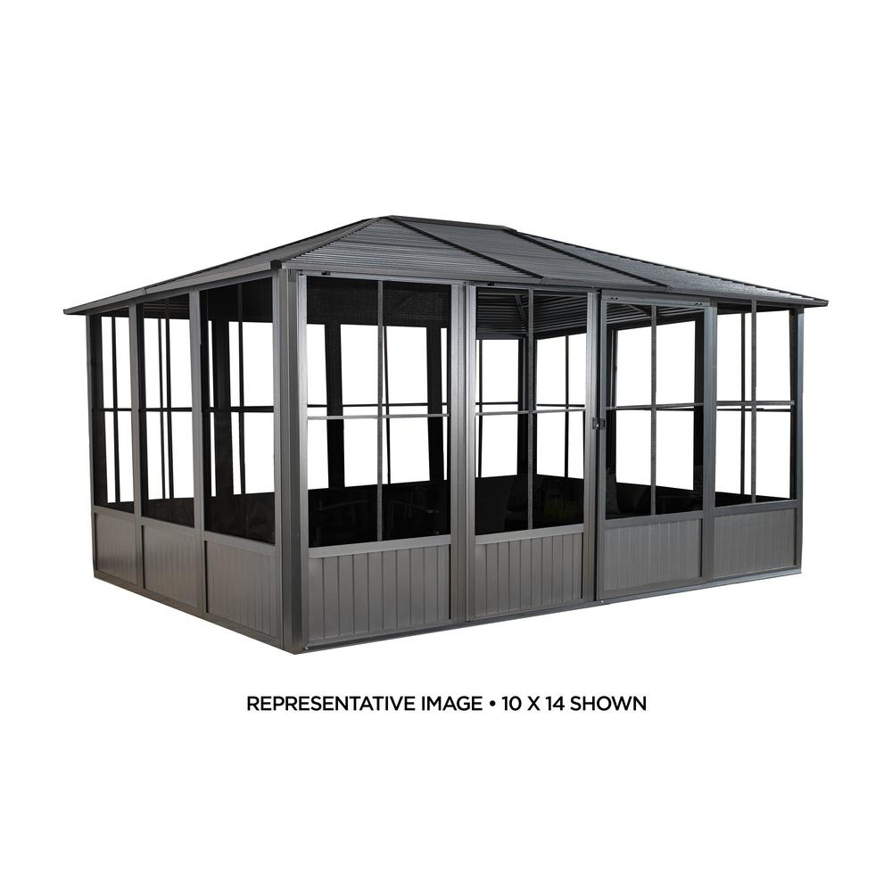 Sojag Korado Rectangular Solarium 10 x 17 Ft.