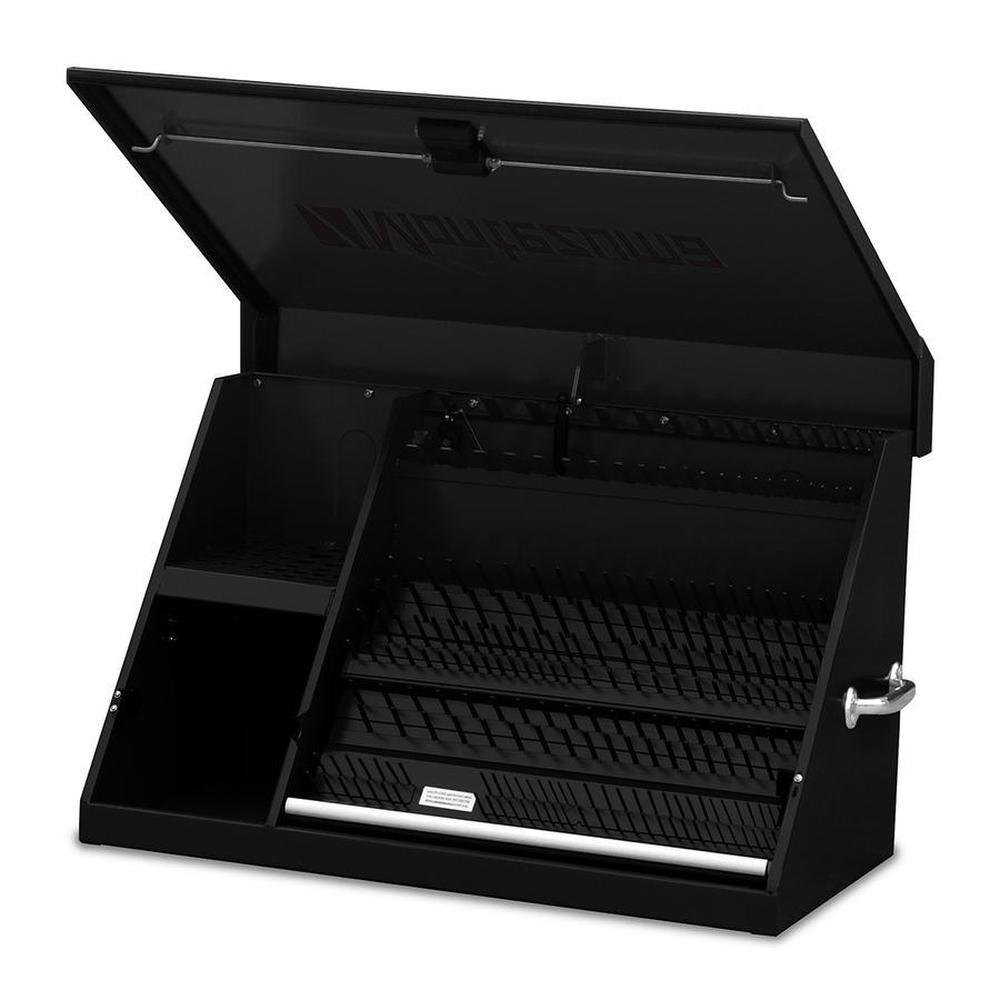 Montezuma 36" x 17" Steel Triangle Tool Box In Black
