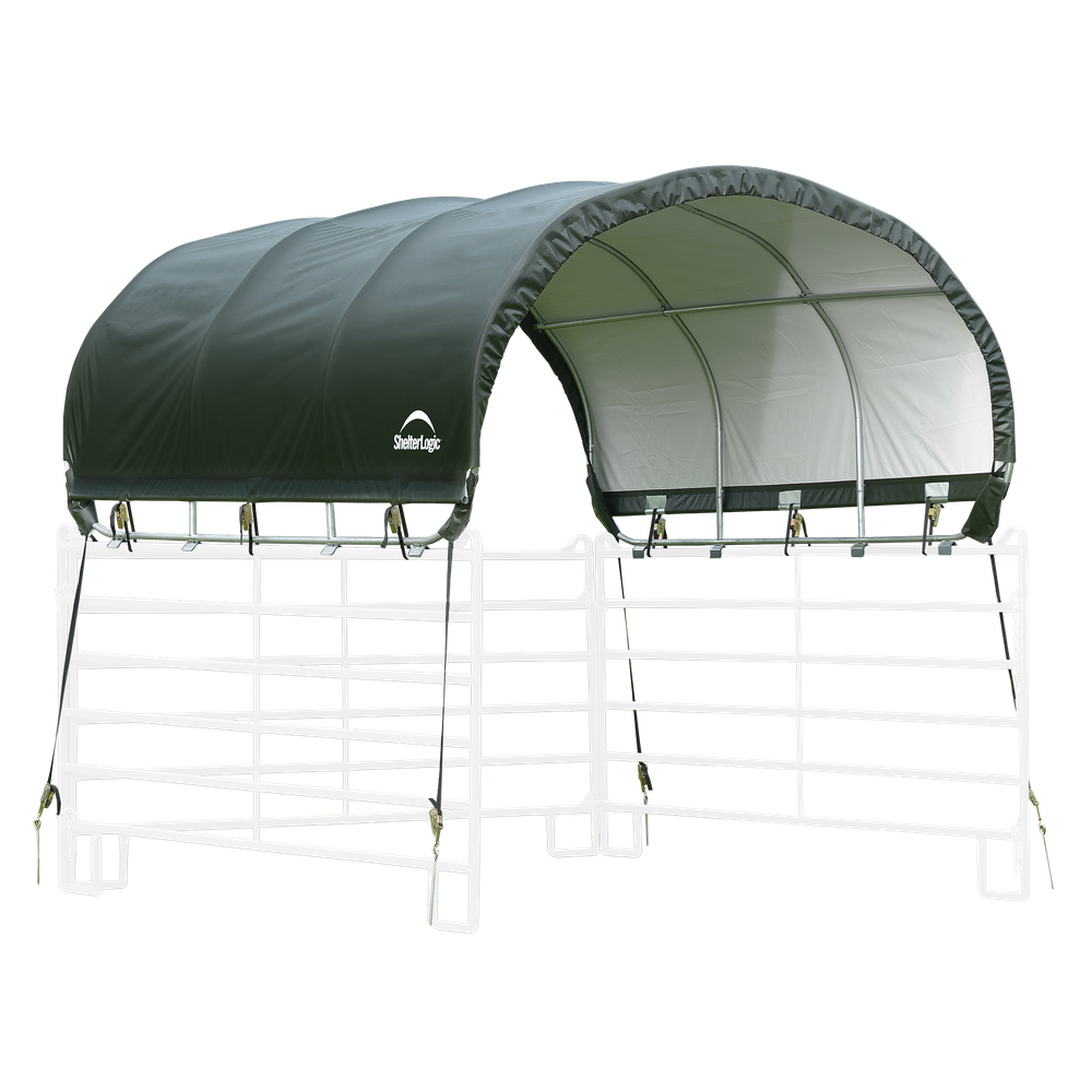 Shelterlogic Corral Shelter Livestock Shade 10 x 10 Ft