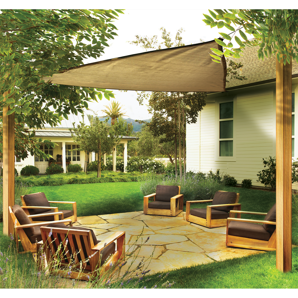 Shelterlogic Heavyweight Triangle Shade Sail