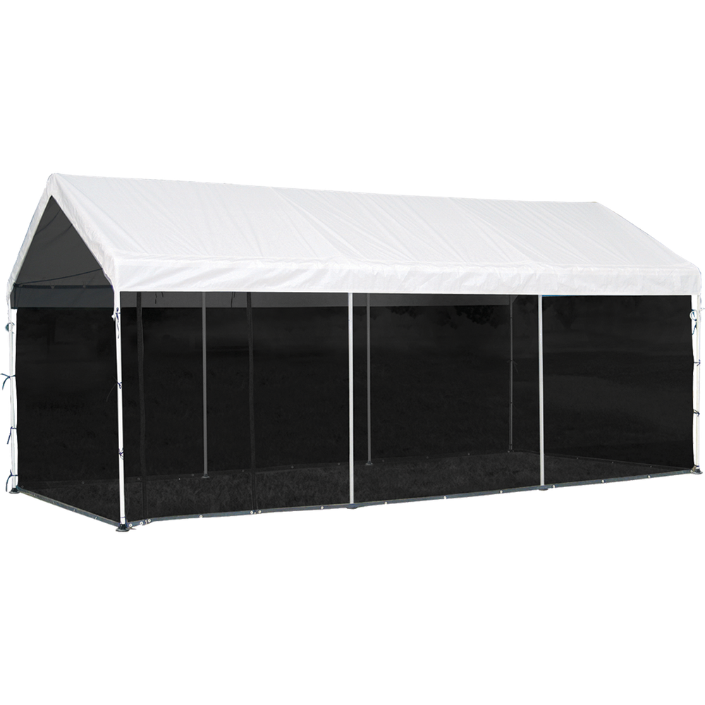 Shelterlogic Maxap Canopy With 2-In-1 Screen Kit 10 x 20 Ft.