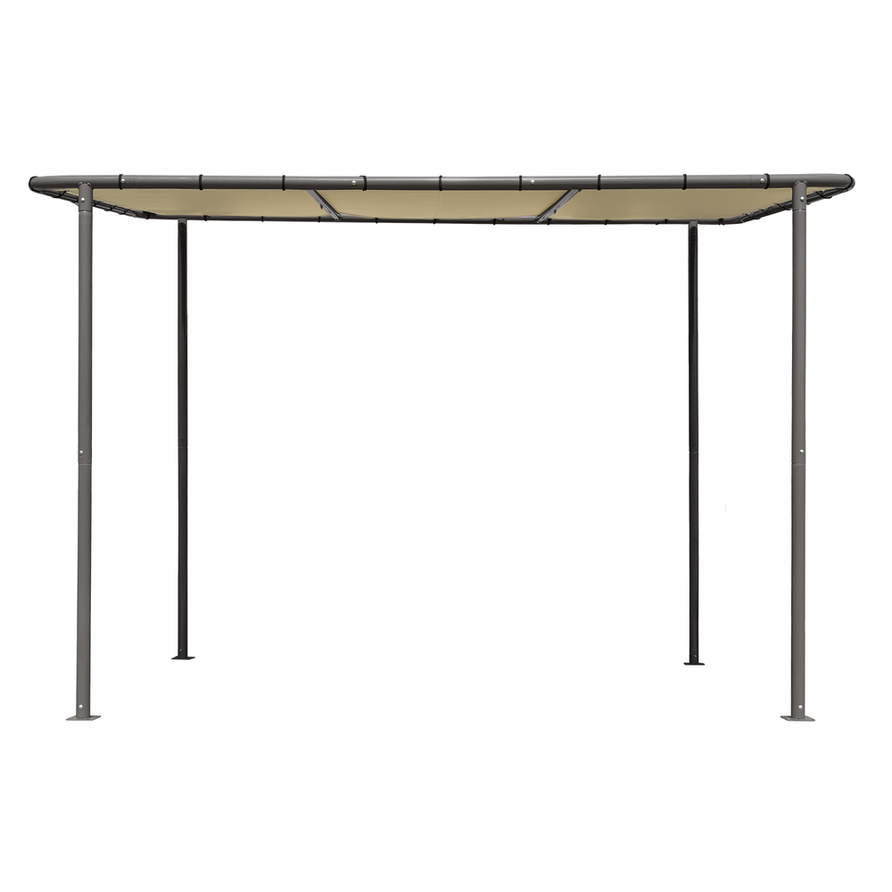 Shelterlogic Solano Gazebo Canopy Tan Cover 10 x 6 Ft.